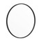 Flash Furniture 24" Round Black Metal Framed Accent Wall Mirror HFKHD-4GD-CRE8-712315-GG - alternate 2